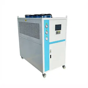 Injection Machine Extruder Cooling 10hp 12hp 15hp Industrial Water Chiller For Plastic Production