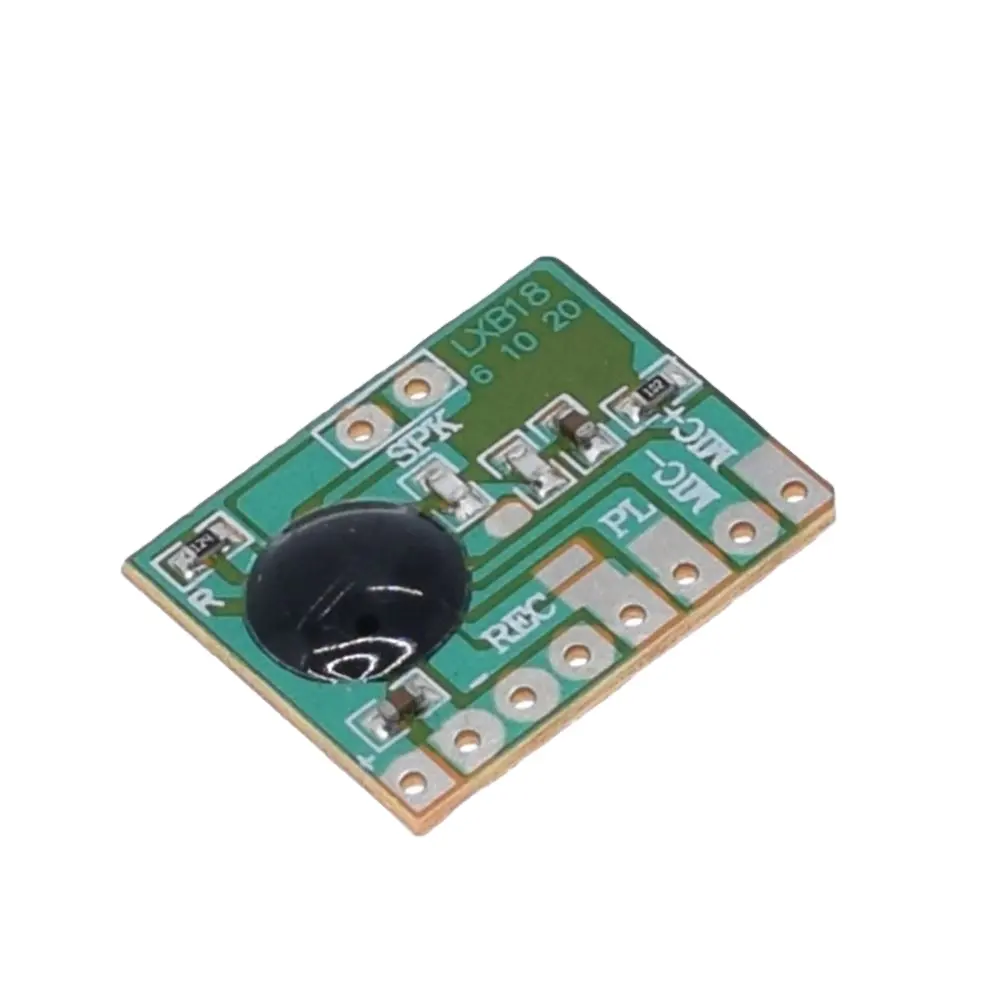 ISD18066Sサウンド録音可能チップICボイスミュージックトーキングレコーダーモジュール8オームスピーカー電子ギフトグリーティングカード3-4.5V