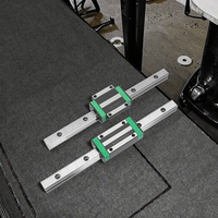 WEEMT Série HGH Guides linéaires à double axe pour trackers solaires, faible MOQ, avec blocs de roulement en acier, résistance UV améliorée, usinage