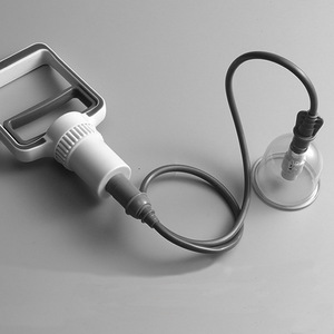 Manuelles Vakuum-Schröpfen-Therapie gerät Körper-und Rücken behandlung mit Glasmassage-Werkzeug Schröpfen-Therapie-Set - Product Image 5