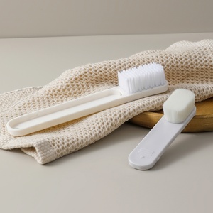 Support OEM Wet Dry 2 in 1 Shoe <b>Brush</b> Kit with Ergonomic Handle for Sneakers Canvas Leather <b>Boots</b> Multi Surface Scrubber <b>Cleaner</b> - Product Image 6
