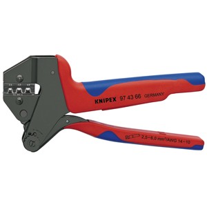 Herramienta de crimpado Knipex 2.5-6.0 mm AWG 14-10 para conectores Mc4 - Product Image 1