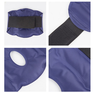 Rodillera deportiva con compresa de gel reutilizable fría/caliente para esguinces de rodilla y terapia postoperatoria - Product Image 3