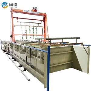 Junan Tongda galvanik ekipman varil raf çinko bakır nikel krom eloksal alüminyum kaplama makinesi