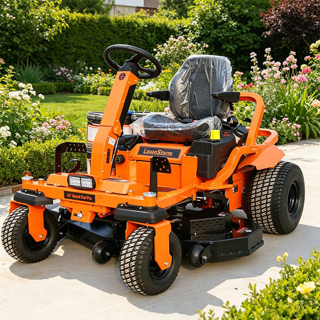 Top Quality Professional Grade Ride on Steering Wheel zero Turn Mower Heavy Duty Gasoline CE EPA Riding zero Turn Lawn Mower