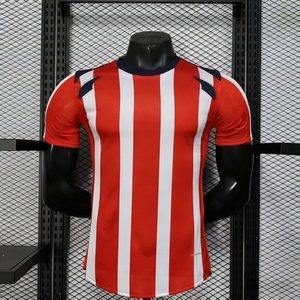 2026 国家队足球球衣-定制球员球衣 100% 涤纶热转印夏季 OEM 服务 - Product Image 3