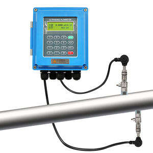 Jingjie OEM DN15-DN6000 Hoge Nauwkeurigheid 1% Plug-in Klem-op Ultrasone Debietmeter Vloeistof Water Olie Digitaal Wandmontage IP67 - Product Image 1