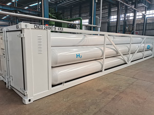 9 tubi CNG tubo contenitore da 40ft Skid cilindro CNG tubo Skid contenitore serbatoio rimorchio - Product Image 6