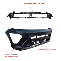 Nouvel ensemble de pièces de carrosserie pour voiture : Kit de pare-chocs avant avec grille de radar compatible avec Hyundai Kona 2024-2025