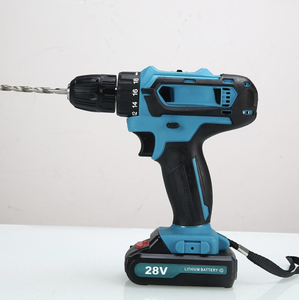 Juego de herramientas eléctricas multifunción, destornillador de batería de litio de gran capacidad, <span class=keywords><strong>Taladro</strong></span> Inalámbrico de velocidad ajustable para uso Industrial DIY - Product Image 3