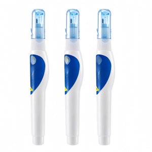 Bolígrafo <span class=keywords><strong>corrector</strong></span> de Metal, líquido de corrección, papelería blanca, rápido, fácil de usar, <span class=keywords><strong>Corrector</strong></span> de punta de Metal de secado rápido para niños, oficina y escuela - Product Image 2