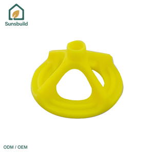 Sunsbuild High Quality Plastic Spin Tile Leveling System for <b>Floor</b> Tile Installation Reusable Caps Prevent Tile Lippage Park Use - Product Image 2
