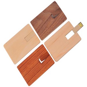 Gitraリアル容量チップ木製カードUsb 1 GB 2GBフラッシュドライブウッドカードUSBメモリースティック4GB 8GB 16GB 32GB 64GB 128GB - Product Image 6