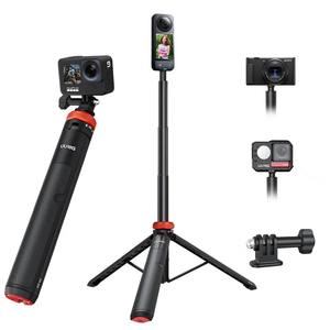 Palo de selfie extensible al por mayor de fábrica, adecuado para DJI Osmo Action, Insta360 <span class=keywords><strong>One</strong></span> <span class=keywords><strong>R</strong></span> y más cámaras deportivas - Product Image 1
