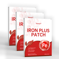Patch de Fer Plus Marque Blanche pour l'Énergie et la Vitalité – Complément Naturel de Fer – Approvisionnement de 30 Jours – Vente en Gros