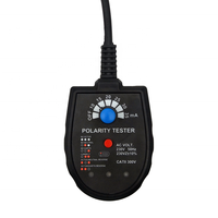 Testeur de Prise Électronique Haute Précision EOUTIL, Testeur GFCI/RCD pour Prises EU, Détecteur de Défauts de Ligne Électrique S2001-E, Garantie 1 An