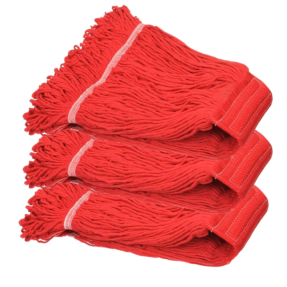 Wholesale Home Cleaning Machine-Wash Blue Green Yellow Cotton Mop Magic Cleaning Supplies House Head Mops Mop Cleaner Floor Red