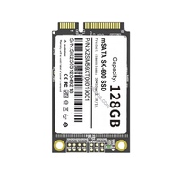 Unidades de Disco HD TLC de 128 GB, Mini SSD Interno, para Escritorio, Monitoreo Industrial, MSATA, Nuevo Producto, Adaptador SATA