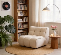 Fauteuil paresseux individuel en velours, tendance créative et populaire, pour salon, chambre et balcon
