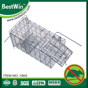 Nhà Máy bán hàng trực tiếp Chất lượng cao giá thấp có thể gập lại sống rat bẫy lồng kiểm soát động vật gặm nhấm Chuột rat Bẫy bắt chuột ratones - Product Image 4