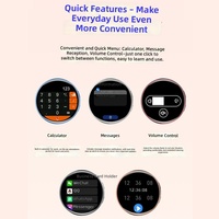 1,85 inch HD touchscreen slimme elektronische badge Bluetooth 6.0 APP aangepaste afbeelding video weergave voor anime cosplay fan cadeau