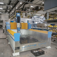 Nouvelle Promotion Hot Style Pierre Marbre Complexe 3D Conceptions CNC Routeur 3 Axes PLC Contrôlé Marbre Oeuvre Sculpture Machine