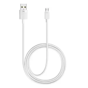 Wopow H10 micro usb cable 1m 2.4a cable usb blanco en stock micro cable usb