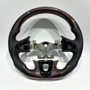 Volant en fibre de carbone pour <span class=keywords><strong>Renault</strong></span> Megane RS Design pour <span class=keywords><strong>Renault</strong></span> Megane 3 Sport Volant de course en fibre de carbone mate Neuf - Product Image 1