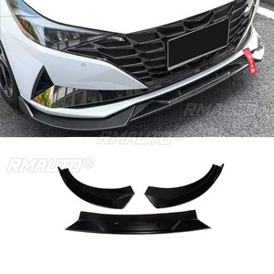 Front Bumper <b>Lip</b> for Hyundai Elantra 7th Gen <b>Splitter</b> Diffuser Spoiler Protector Combat Edition Body Kit Car Accessories - Product Image 6