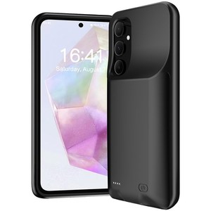 Pour <span class=keywords><strong>Samsung</strong></span> Galaxy A55 5G <span class=keywords><strong>10000mAh</strong></span> Power Bank étui de téléphone en TPU <span class=keywords><strong>batterie</strong></span> <span class=keywords><strong>externe</strong></span> chargeur étui - Product Image 2
