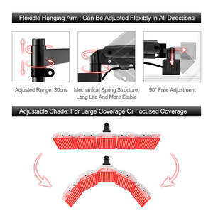 เครื่องดูแลผิวด้วยแสง7สีการรักษาด้วยแสงใบหน้าเพื่อเพิ่มความสว่างขาวและทำให้แผลเป็นจากสิวจางลง - Product Image 5