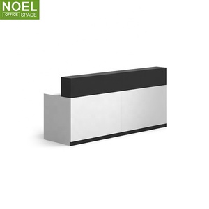 Fabricación <span class=keywords><strong>profesional</strong></span> SC blanco MFC Recepción de oficina Escritorio - Product Image 4