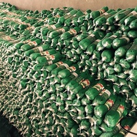 Filet de protection invisible vert en HDPE contre les oiseaux, filet de capture d'oiseaux pour l'agriculture