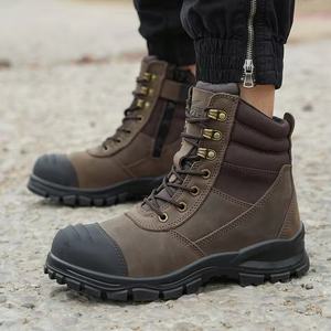 Botas Clásicas para Hombre Personalizadas de Fábrica con Forro de Piel Sintética, Botas Cálidas de Invierno, Botas Chelsea Casuales para Oficina y Uso Diario - Product Image 3