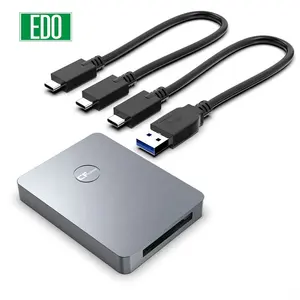 Memória flash câmeras de vídeo profissional personalizado 3.1 leitor de cartão usb adaptador escritor CFexpress tipo B leitor