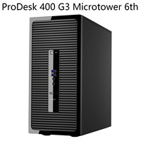 PC de bureau Microtower Barebone Tower ProDesk 400 G3 6ème génération, propre, sans rayures, grade A, testé et fonctionnel