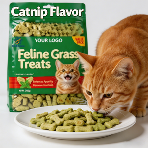 Snack OEM/ODM per Gatti da Interno, Controllo Gomiti di Pelo, Salmone Naturale, Salutare per la Salute Digestiva, Elimina i Gomiti di Pelo - Product Image 3