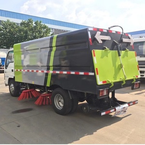 Camión barredor de calles pequeño ISUZU 4*2 de 5.5 metros cúbicos personalizado a bajo precio, camión de vacío para carreteras, vehículo de saneamiento urbano - Product Image 4