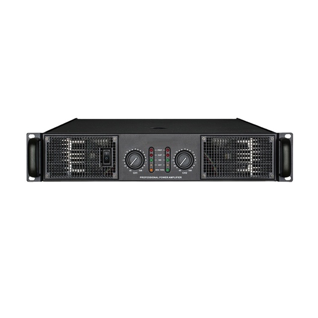 YLW-V500 Professional Sound Stereo DJ Audio Amplifier Class H 2U 2 Channel 500W for Karaoke Speakers Subwoofer Outdoor Activity