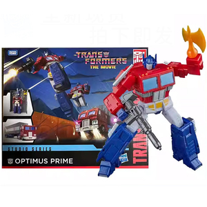 Figurine d'action Optimus Prime de la série <span class=keywords><strong>Studio</strong></span> <span class=keywords><strong>Transformers</strong></span> de Hasbro, transformable en camion robot, jouet de collection pour enfants et fans - Product Image 1