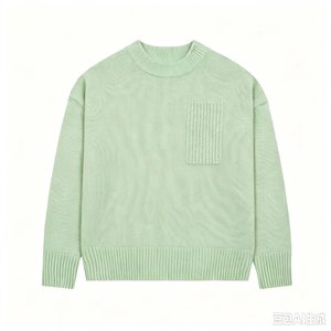 Nouveauté : <span class=keywords><strong>Pull</strong></span> en coton style européen à col cœur, nouveau modèle ample à manches longues, tricoté pour couple, pour femme - Product Image 2