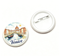 Pin Badge Kustom Grosir, Pin Nama Logam dengan Logo Kustom