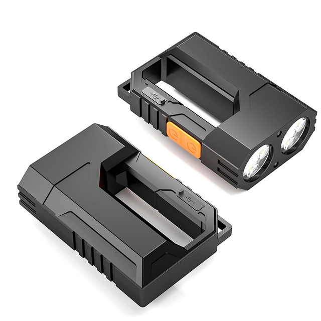 USB Rechargeable 4000mAh LED EDC Flashlight IP55 Waterproof 2000+ Lumens 5000K Daylight 300 Meters Aluminum Alloy Flood ROHS
