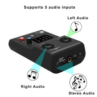 Système de monitoring intra-auriculaire sans fil MX-M2 2,4 GHz avec émetteur-récepteur audio stéréo/mono pour musiciens, chanteurs et groupes