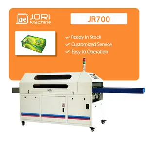 JR700 Heißschmelz-Klebstoff-Kartonverschluss-Verschlussmaschine Schokolade-Kuchenverpackung-Klebmaschine