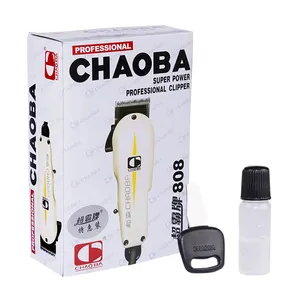 Chaoba 808 Dubai Geïmporteerde Cortadora De Pelo Profesional Commerciële Krachtige Elektrische Trimmer Voor Kinderen