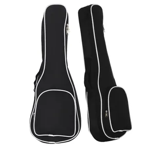 wholesale 23 inch black portable waterproof single shoulder small guitar ukulele bag