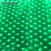 2024 Hot Sale Outdoor LED Fischernetz Licht Baum Stil IP65 Versand bereit Weihnachts beleuchtung 220V Weihnachts netz Lichter
