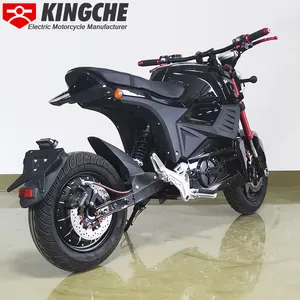 High Speed Brushless Low Price Electric Motorcycle 2000w 12 Inch 72v 30a Lithium Battery China Best Moto Electric Scooters Adult