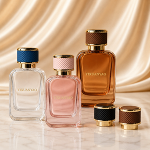 Flacons <span class=keywords><strong>de</strong></span> parfum en verre <span class=keywords><strong>de</strong></span> luxe 30 ml en promotion, noirs et roses, flacons vides personnalisés avec emballage et sérigraphie, vaporisateur à sertir - Product Image 3